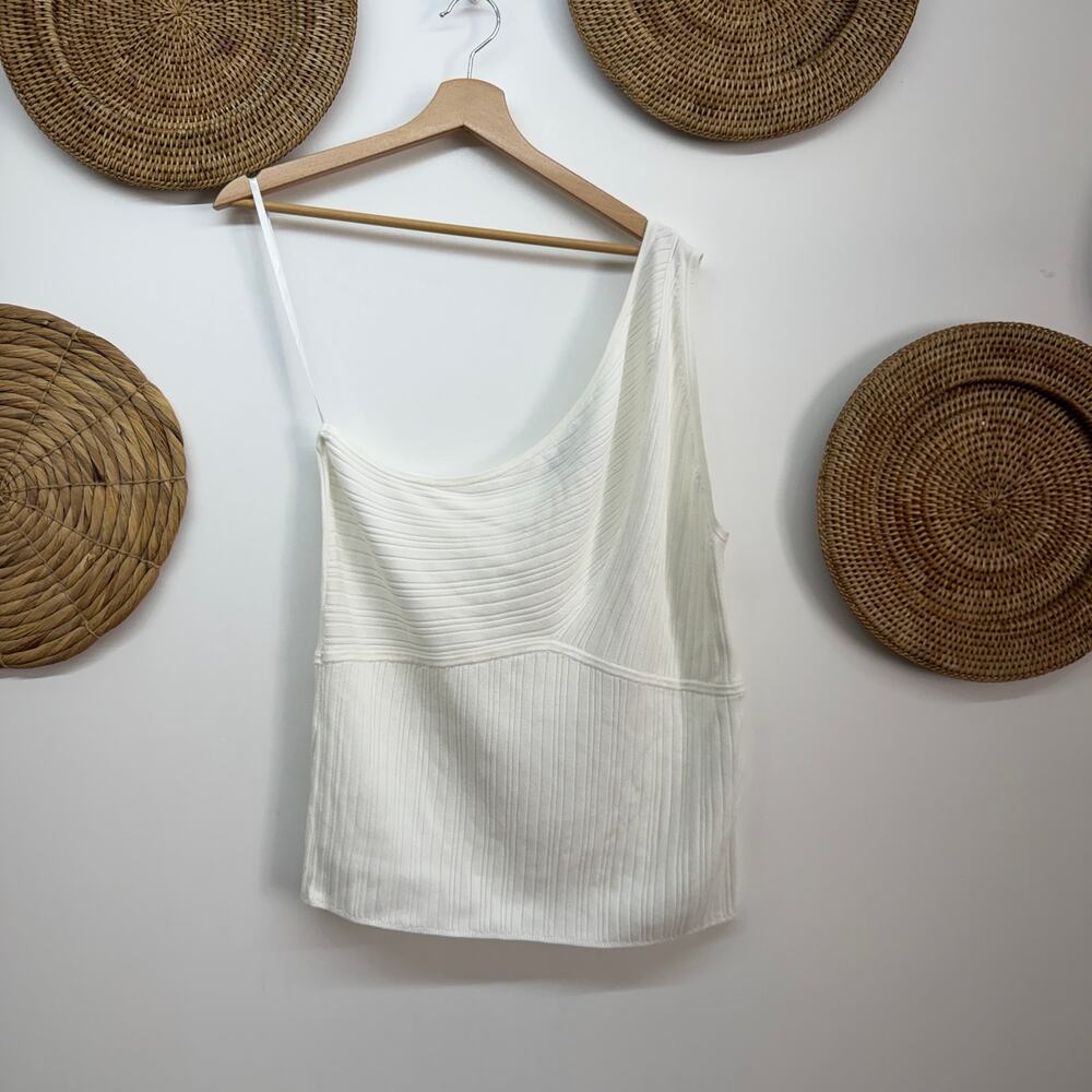 Banana Republic One Shoulder Tank Top XL